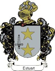 Escudo del apellido Estuart