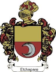 Escudo del apellido Etchapare