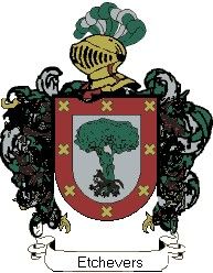 Escudo del apellido Etchevers