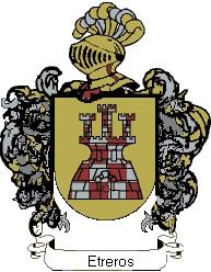 Escudo del apellido Etreros