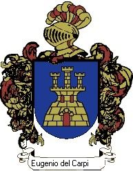 Escudo del apellido Eugenio del carpio