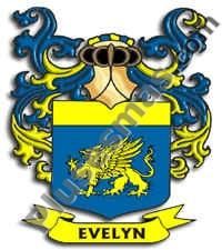 Escudo del apellido Evelyn