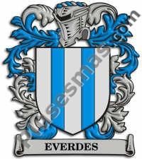 Escudo del apellido Everdes