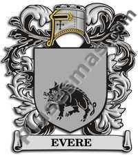 Escudo del apellido Evere
