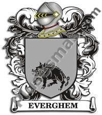 Escudo del apellido Everghem