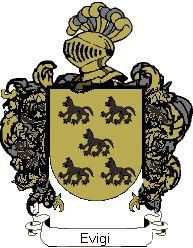 Escudo del apellido Evigi