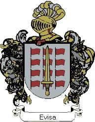 Escudo del apellido Evisa