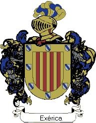 Escudo del apellido Exérica