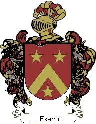 Escudo del apellido Exerrat