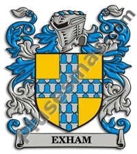 Escudo del apellido Exham
