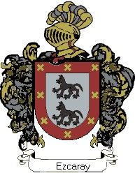 Escudo del apellido Ezcaray