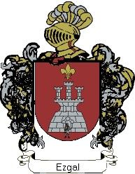 Escudo del apellido Ezgal