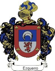 Escudo del apellido Ezquerro