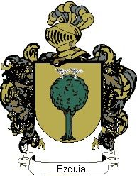 Escudo del apellido Ezquia