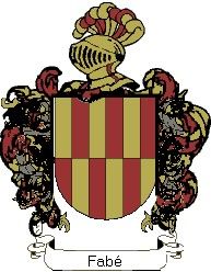 Escudo del apellido Fabe