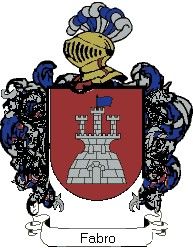 Escudo del apellido Fabro