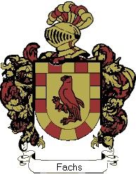 Escudo del apellido Fachs