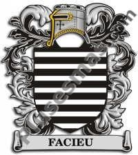 Escudo del apellido Facieu