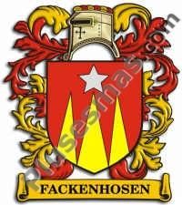 Escudo del apellido Fackenhosen