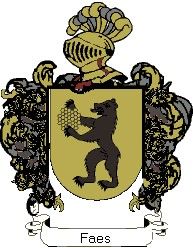 Escudo del apellido Faes