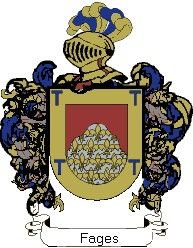 Escudo del apellido Fages