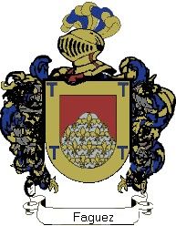 Escudo del apellido Faguez