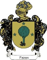 Escudo del apellido Fairen