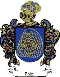 Escudo del apellido Faja