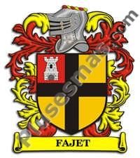 Escudo del apellido Fajet