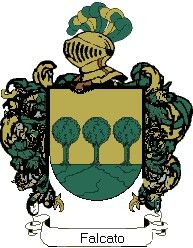 Escudo del apellido Falcato