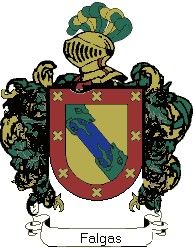 Escudo del apellido Falgas