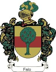 Escudo del apellido Falo