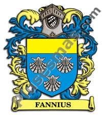 Escudo del apellido Fannius