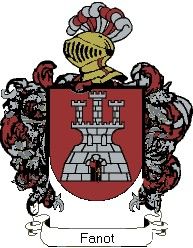 Escudo del apellido Fanot