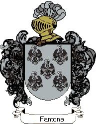 Escudo del apellido Fantona