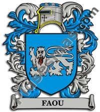 Escudo del apellido Faou