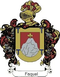 Escudo del apellido Faquel