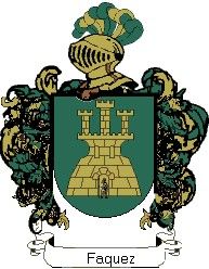 Escudo del apellido Faquez