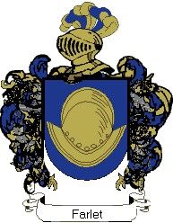 Escudo del apellido Farlet