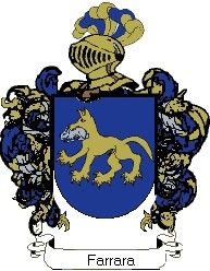 Escudo del apellido Farrara