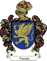 Escudo del apellido Farrats