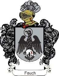 Escudo del apellido Fauch