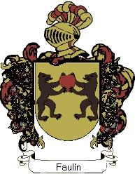 Escudo del apellido Faulín