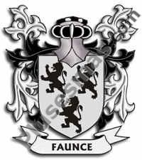Escudo del apellido Faunce