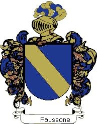 Escudo del apellido Faussone