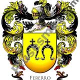 Escudo del apellido Fererro