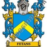 Escudo del apellido Fetans