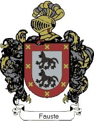 Escudo del apellido Fauste