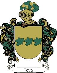 Escudo del apellido Fava