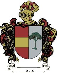 Escudo del apellido Favia